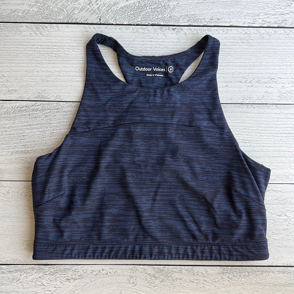 Outdoor Voices Sports Bra Crop Top Size M